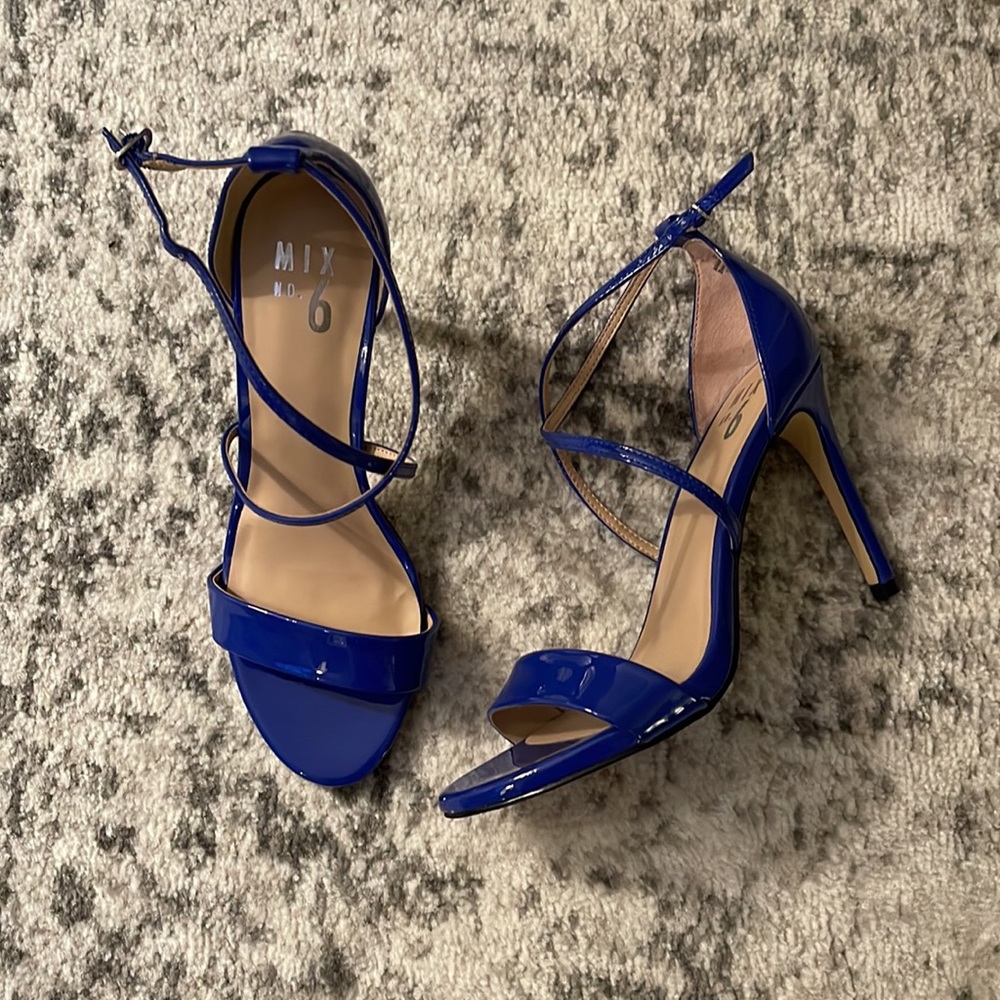 Blue heels